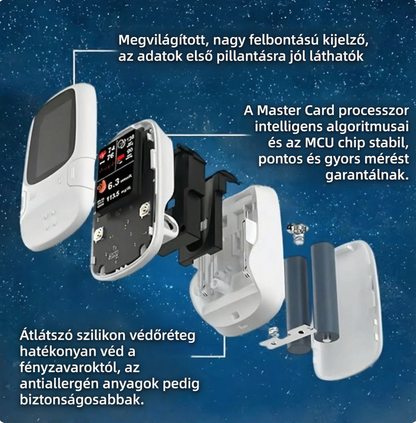 🔥🎁Utolsó 50 szett elérhető 📿Ingyenes rózsa nyaklánc🔥Egyszerű és kényelmes, intelligens mérés, amikor csak szükséged van rá ❤️❤️